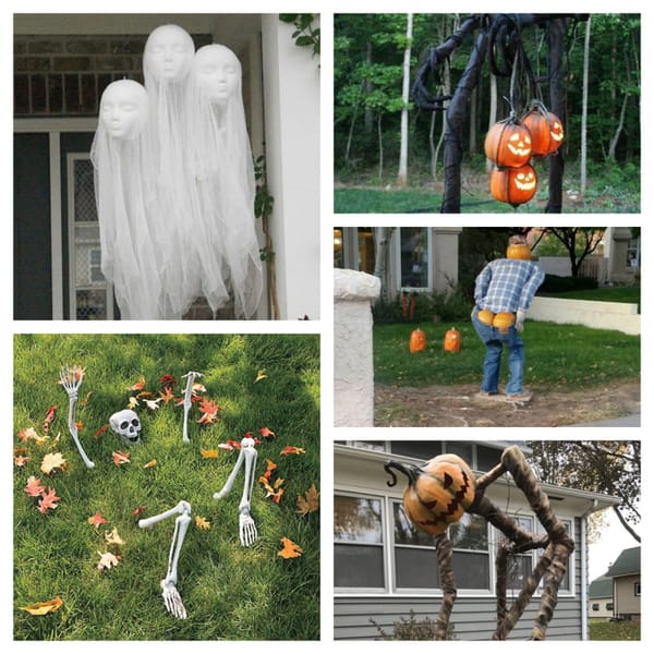 Die besten Deko-Ideen für einen trendigen Halloween-Hof