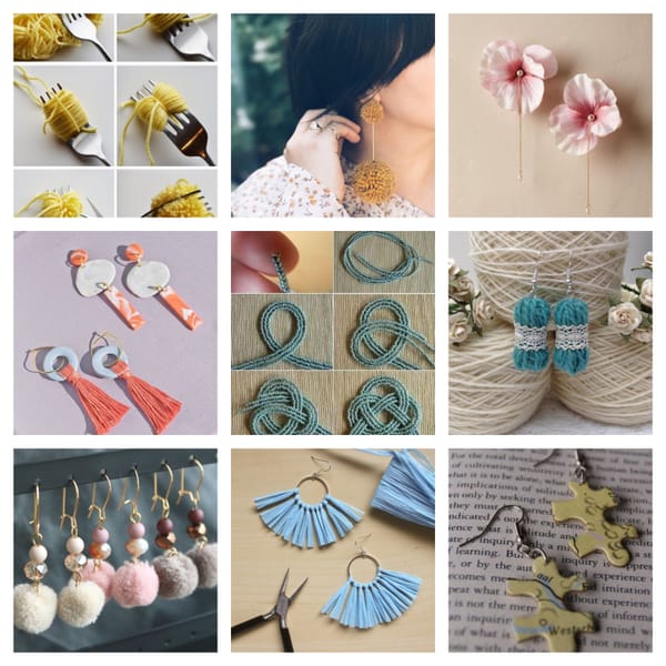 DIY – Originale handgemachte Ohrringe