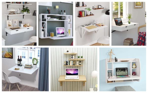 Klappbare Wandtische für mehr Platz in jedem Raum :)