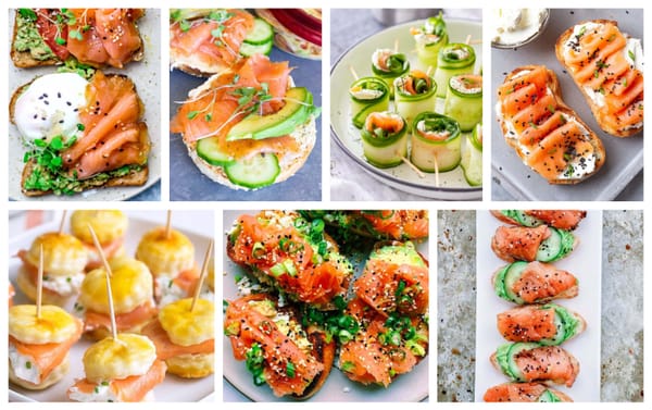 Fingerfood mit Lachs für besondere Anlässe :)