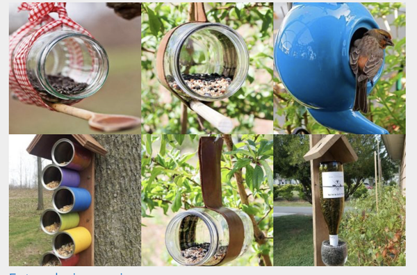 DIY einfache Vogelfutter-Station selber machen :)
