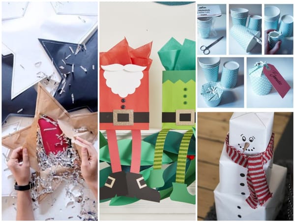 Weihnachtsgeschenke originell verpacken :)