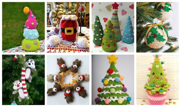 Weihnachtsdeko häkeln – märchenhafte Ideen :)