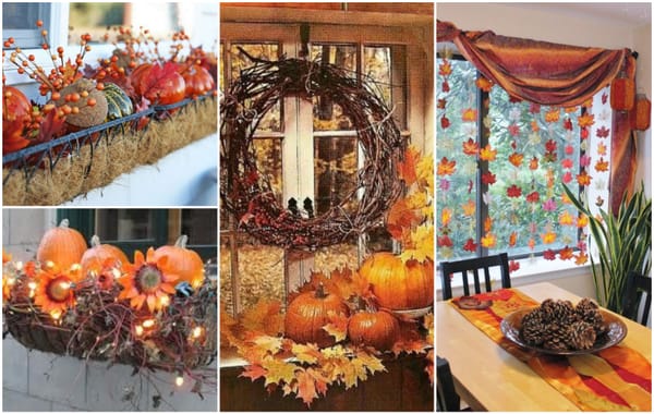 Fensterdeko im Herbst – stimmungsvolle Heim-Deko :)