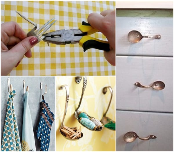Unglaubliche kreative Upcycling Ideen mit altem Besteck :)