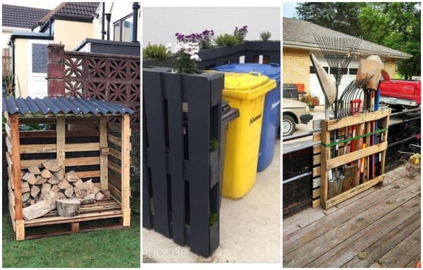 Selber bauen: 10 verschiedene DIY Gartenideen aus Europaletten
