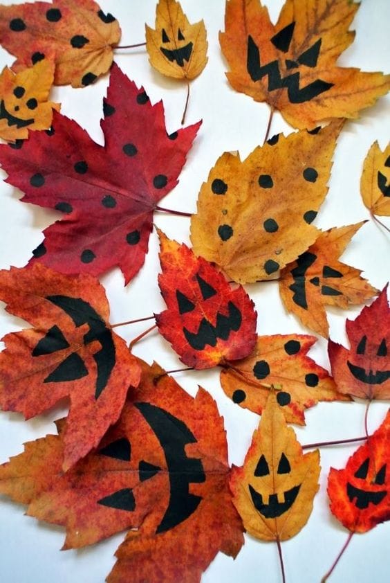 Tolle Bastelideen mit Laub – DIY für Kinder :)