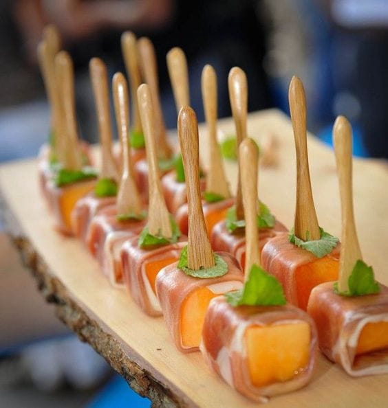 10 Super leckere Fingerfood-Ideen mit Schinken! :)