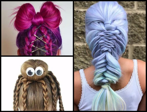 Sommer Haarfrisuren: 10 frische verrückte Ideen :)