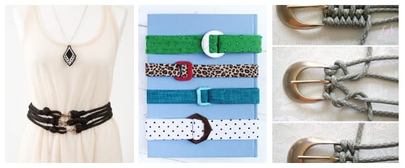 Gürtel selber machen – 10 kreative Diy Ideen :)