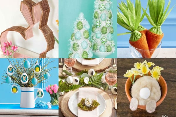 Bezaubernde DIY Osterdeko-Arrangements