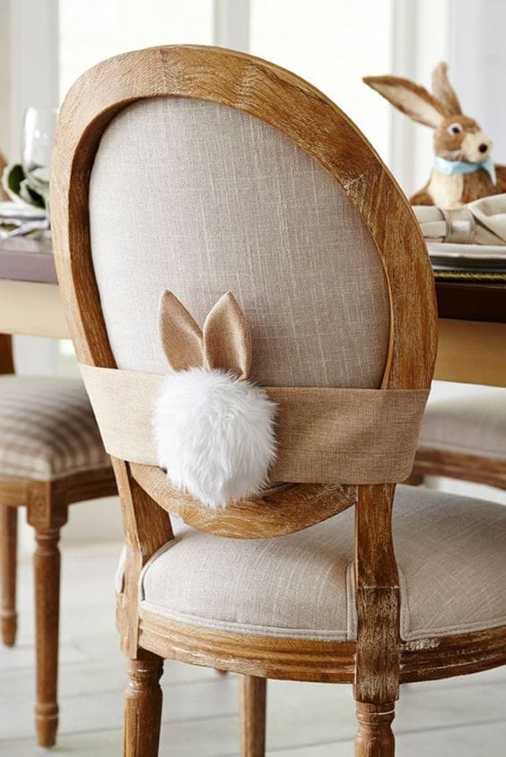 Ostern Tisch Einstellung
