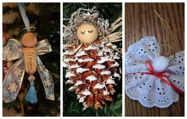 10 interessante weihnachtliche Engelchen-Deko :)