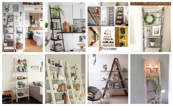 Leiterregale –  praktisch & passend für jede Wohnung :)