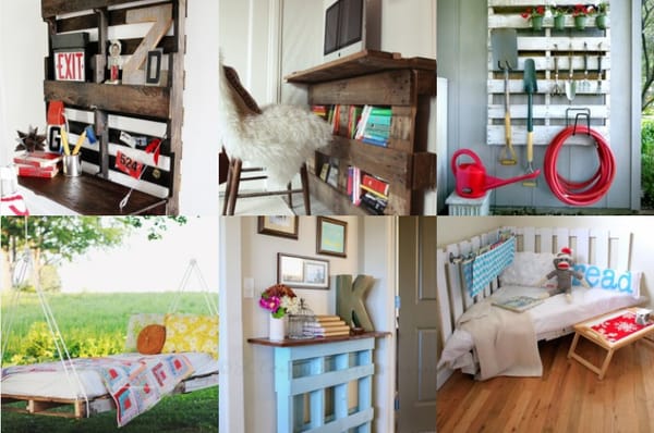 15 wunderbare DIY Projekte mit Paletten für Anfänger