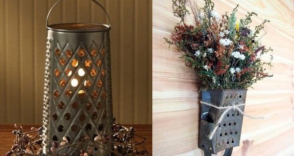 Alte Metallgegenständen in coole Dinge upcyclen