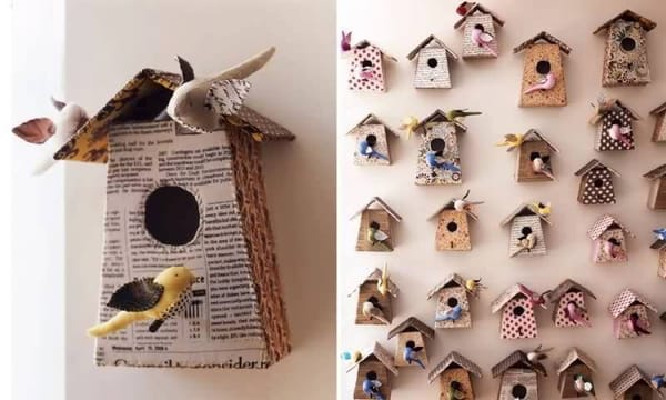 Coole Upcycling Ideen zum basteln mit Milchkarton
