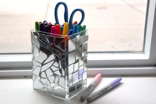 DIY Stiftehalter und Tisch-Organiser :)
