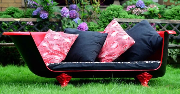 Kreative Upcycling-Projekte für alte Badewanne :)