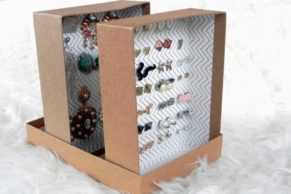 DIY-Inspiration für Upcycling von alten Schuhschachteln :)