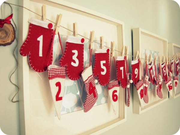 Adventskalender selber machen :)