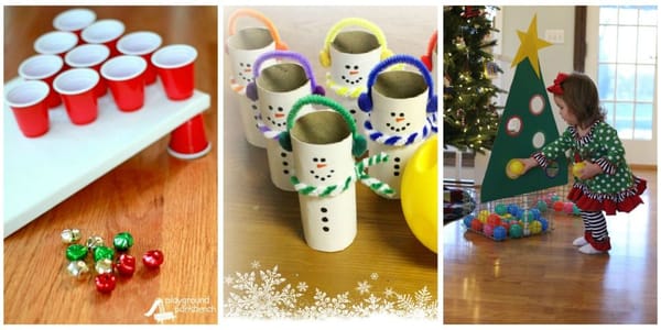 Kreative DIY Weihnachtsspiele für Kinder :)