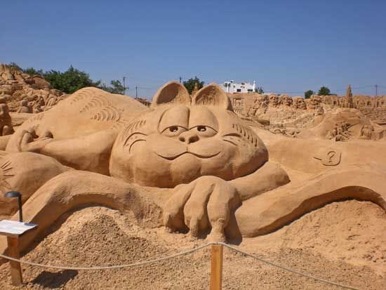 Atemberaubende Sand-Kreationen