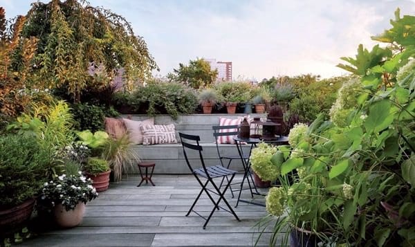 Rooftop Terrasse Garten :)