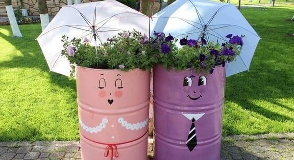 21 Upcycling-Ideen für Garten