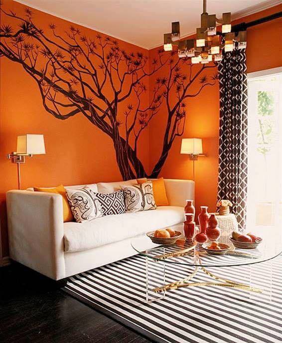 Farbe Orange – dekoriert Ihr Eure Wohnung in leckeren Farben!