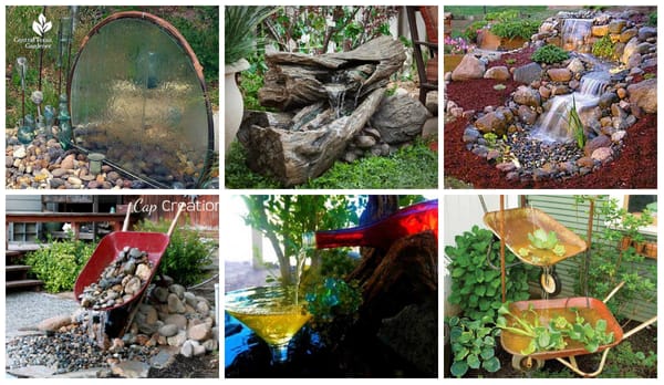 DIY Gartenbrunnen