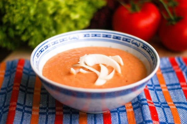 Gazpacho-Suppe selber zubereiten :P