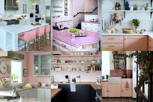 Auffällige Küchen-Designs mit Pink im Mittelpunkt ;)