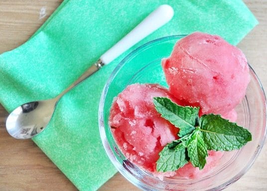 Wassermelonen-Eis