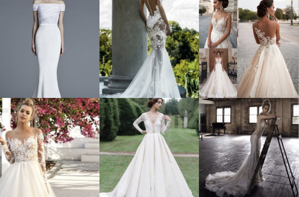 Eine Sammlung der schönsten Hochzeitskleidern