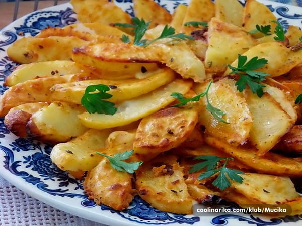 Rezept für leckere gebackene Kartoffeln in Joghurt :P