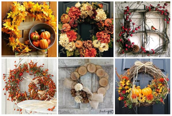 23 stimmungsvolle DIY Herbstkränze