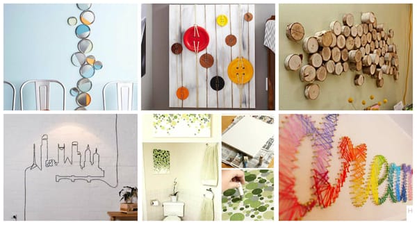21 DIY Ideen für kreative und stilvolle Wand-Dekoration