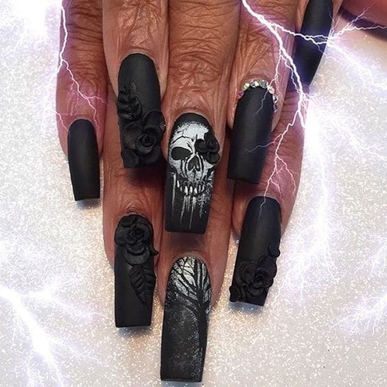 Nageldesign zum Halloween