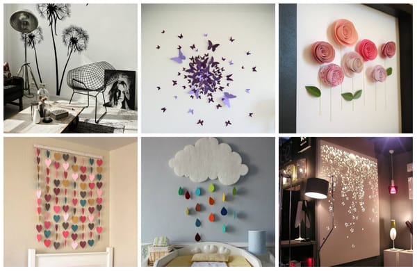 DIY Wanddekoration – 25 stimmungsvolle Ideen