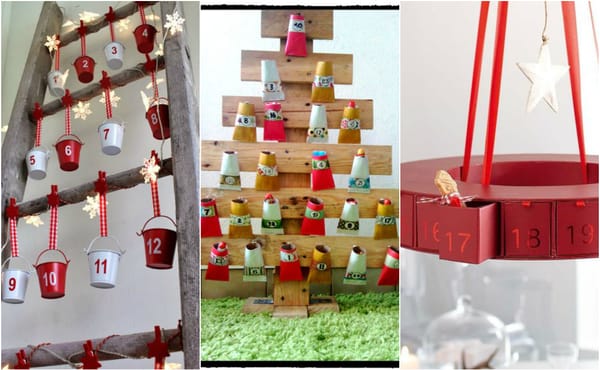 12 Adventskalender basteln: Tolle Ideen zum Selbermachen :)