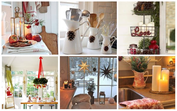 29 Ideen für weihnachtliche Küchen Dekoration