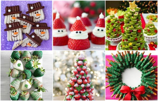 15 Ideen für super tolle Snacks für eure Weihnachtsfeier :)