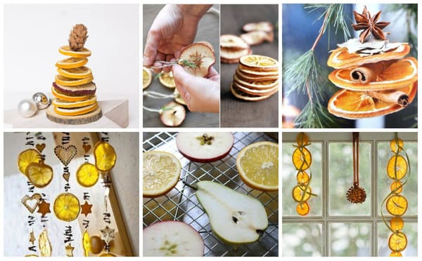 Einmalige DIY Orange – Apfel – Zimt Dekoration