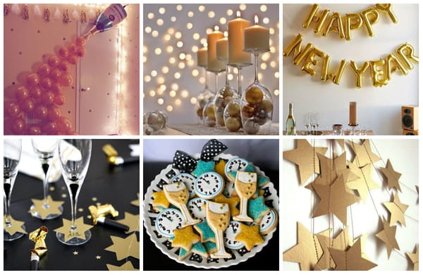 Silvester Party Dekoration – 17  kreative Ideen