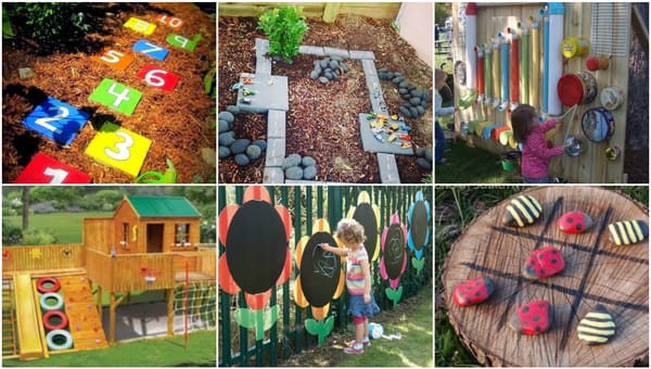 Spielplatz zu Hause einrichten – 20 geniale Ideen :)