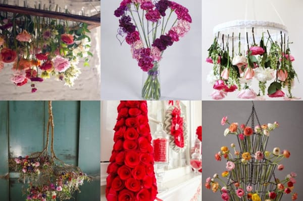 Kreative Blumen-Arrangements zum Valentinstag