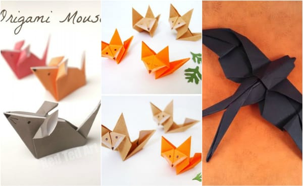 17 einfache Animal Origami Tutorials für jeden, dem man folgen kann :)