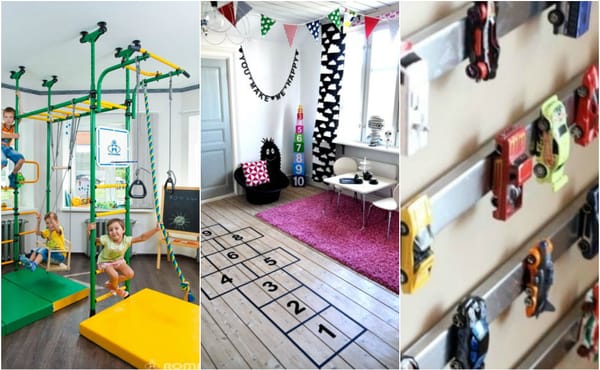 HOME INSPIRATION: EIN STILVOLLES PLAYROOM :)