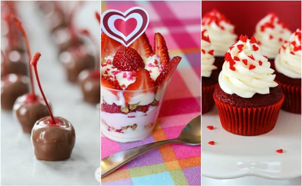 10 tolle Ideen für leckere Valentinsrezepten :)
